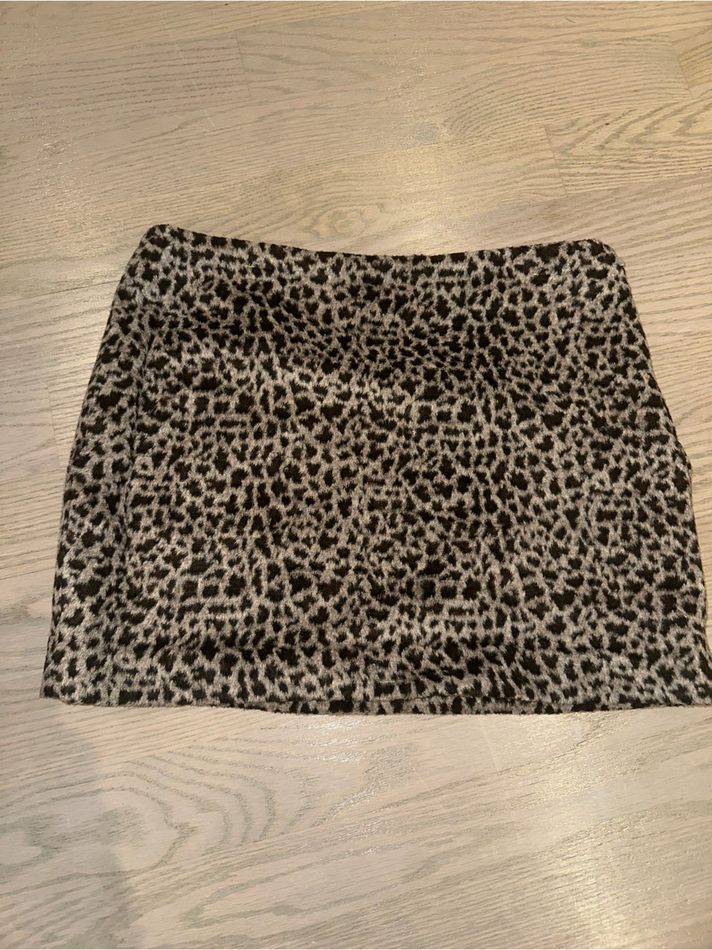 Jason Wu Leopard-Print Mini Skirt sz M
